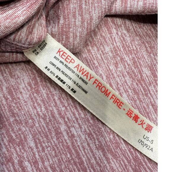 Free People Movement Swerve Crop Top Heather Mauve Small - Picture 6 of 11